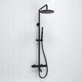 Душевой комплект WasserKRAFT A288.077.217.BM Thermo черный